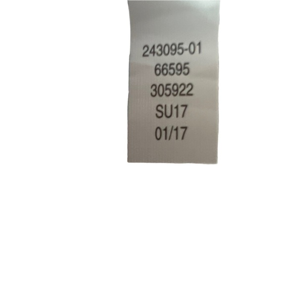 Athleta Striped Cropped Leggings. Size: M Color: Dark Blue and White - Picture 5 of 9